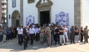 Disparition de Jota - Les images émouvantes de la sortie de l'église