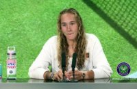 Wimbledon 2025 - Mirra Andreeva : "J'ai vu Roger Federer et sa femme, et après j'étais nerveuse"