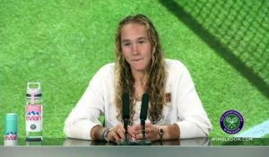 Wimbledon 2025 - Mirra Andreeva : "J'ai vu Roger Federer et sa femme, et après j'étais nerveuse"
