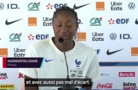 Bleues - Diani : "Les Espagnoles, elles ont fait plutôt une bonne impression"