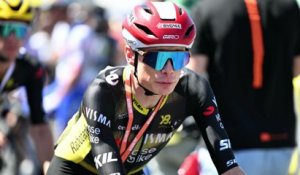 Tour de France 2025 - Jonas Vingegaard : "Voir Wout Van Aert terminer 2e aujourd'hui, c'est cool"