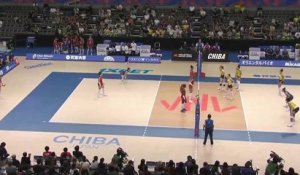 Le replay de France - Brésil (Set 2) - Volley (F) - Ligue des Nations