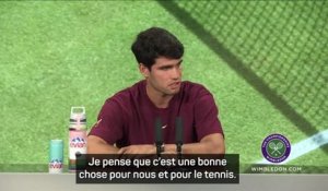 Wimbledon - Alcaraz : "Nous sommes en train de construire une grande rivalité"