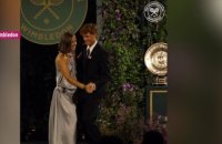 Sinner et Swiatek s'offrent une danse lors de la cérémonie de clôture de Wimbledon - Tennis - Wimbledon