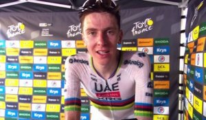 Tour de France 2025 - Tadej Pogacar : "Une revanche à Hautacam ? Je n'y ai pas pensé, mais c'est l'histoire inverse de 2022..."