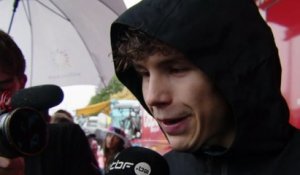 Tour de France 2025 - Arnaud De lie : "C'est décevant... j'ai touché la roue de Jonathan Milan"