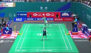Open de Chine : Le replay du quart de finale de Toma Junior Popov - Badminton