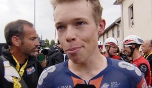 Tour de France 2025 - Frank van den Broek : "La 2e place était le meilleur résultat possible pour moi"