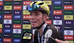 Tour de France Femmes 2025 - Demi Vollering : "Ce n'est pas encore fini... on va au moins essayer quelque chose"