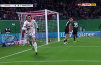 Le but de Benjamin Sesko face à Francfort en vidéo - Foot - Allemagne
