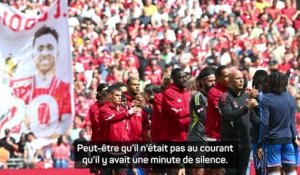 Liverpool - Slot sur l'hommage à Diogo Jota perturbé : "Pas de mauvaises intentions"