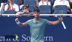 Cincinnati - Alcaraz bousculé mais qualifié