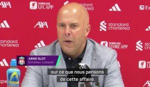 Liverpool - Slot condamne les injures racistes envers Semenyo : “C’est inacceptable”