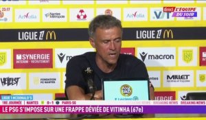 Enrique : « Je suis très content ! » - Foot - Ligue 1