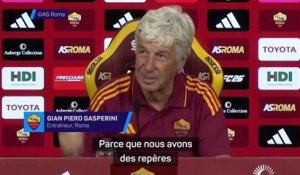 Roma - Après 10 départs pour 5 arrivées, Gasperini espère une Roma plus forte