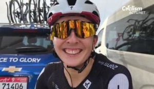UAE Tour Femmes 2026 - Juliette Berthet (anciennement Labous) au départ de la 3e étape de l’UAE Tour !