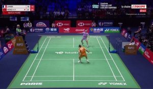 Lanier impuissant en 8e de finale - Badminton