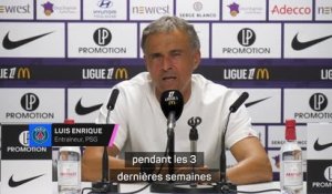 PSG - Luis Enrique : “Chevalier a montré une fois de plus sa personnalité et sa qualité”