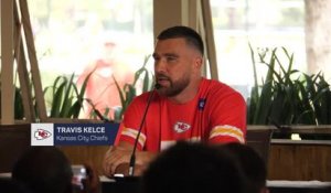 Chiefs - Kelce sur sa relation avec Taylor Swift : “J’ai gagné une bague de plus !”