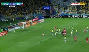 Football - Qualif. CM 2026 : Le replay de Brésil - Chili (MT2) - Foot - Qualif. Coupe du monde