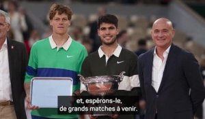 US Open - Sinner et Alcaraz avant la finale : "C'est formidable d'avoir des rivalités"