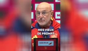 Luis de la Fuente souhaite un bon rétablissement à Luis Enrique