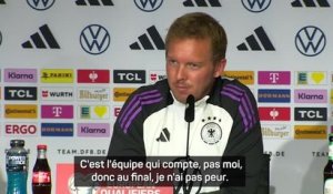 Allemagne - Nagelsmann "n'a pas peur" de perdre son poste