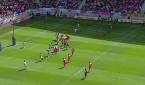 TOP 14 - Essai de Tani VILI (SFP) - Stade Français Paris - US Montauban