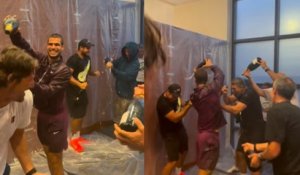 US Open 2025 - Carlos Alcaraz a célébré son titre à l'US Open avec son équipe !