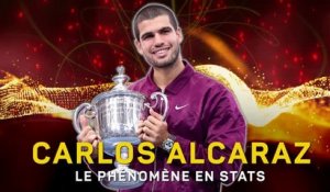 US Open - Alcaraz, le phénomène en stats