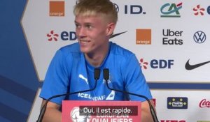 Islande - Haraldsson : "Chevalier, un des meilleurs gardiens au monde"