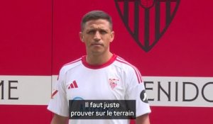 FC Séville - Alexis Sanchez : "Plus les années passent, plus c'est facile de jouer"