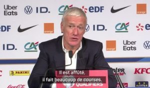 Bleus - Deschamps : "Pour Kylian, tout est toujours allé très vite"
