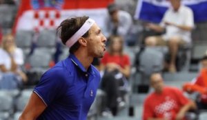 Coupe Davis : Arthur Rinderknech domine Marin Cilic