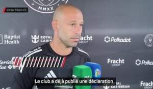 Inter Miami - Mascherano comprend la suspension infligée à Suarez