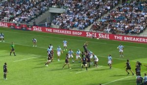 TOP 14 - Essai de Gabriel NGANDEBE (MHR) - Aviron Bayonnais - Montpellier Hérault Rugby
