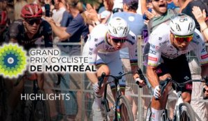Cyclisme - GP de Montréal 2025 - Highlights - Tadej Pogacar, grand seigneur, offre la victoire à Brandon McNulty, démonstration UAE