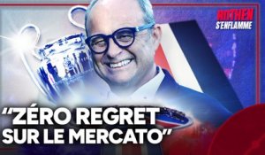 PSG : Luis Campos n'a "aucun regret" sur le dernier mercato