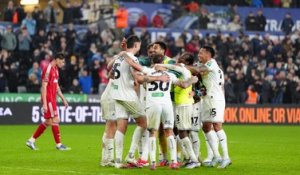 Carabao Cup : Une remontada dans le temps additionnel, l'exploit invraisemblable de Swansea contre Nottingham Forest