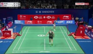 Le replay de Lanier - Axelsen (set 3) - Badminton