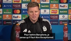 Newcastle - Howe : "Pour battre Barcelone, il fallait une performance exceptionnelle"