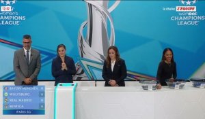 Le tirage au sort du PSG en phase de ligue - Foot - Ligue des champions (F)