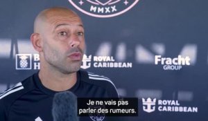 Inter Miami - Mascherano sur la prolongation de Messi : "J'espère que cela se fera bientôt"