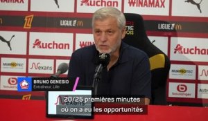 Lille - Genesio espère que la défaite dans le derby sera un rappel à l’ordre