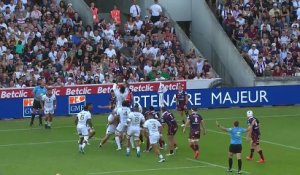 TOP 14 - Essai de Jérémie MAUROUARD (USM) - Union Bordeaux-Bègles - US Montauban