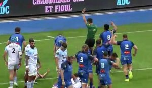 TOP 14 - Essai de Santiago ARATA (CO) - Castres Olympique - Aviron Bayonnais