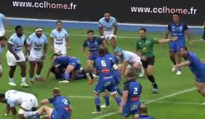 TOP 14 - Essai de Vilimoni BOTITU (CO) - Castres Olympique - Aviron Bayonnais