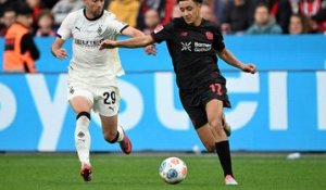 Bundesliga : Le Bayer Leverkusen ne parvient pas à enchainer face au Borussia Mönchengladbach