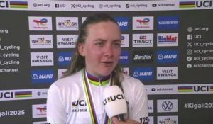 Cyclisme - Championnats du Monde UCI Kigali 2025 - Zoe Bäckstedt championne du monde U23 du chrono : "Ce titre signifie beaucoup pour moi"