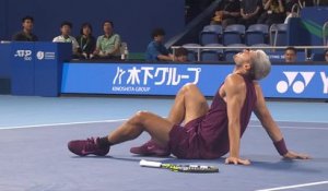 Tokyo - Alcaraz, la victoire malgré l'alerte